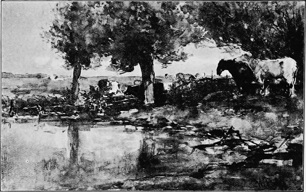 An illustration from Dutch painters of the nineteenth century. With biographical notices, 1898, leaf 120