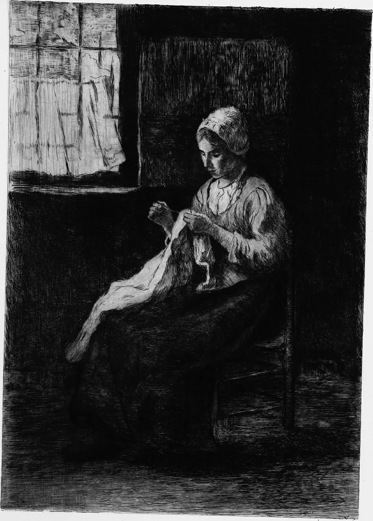 An illustration from Dutch painters of the nineteenth century. With biographical notices, 1898, leaf 134
