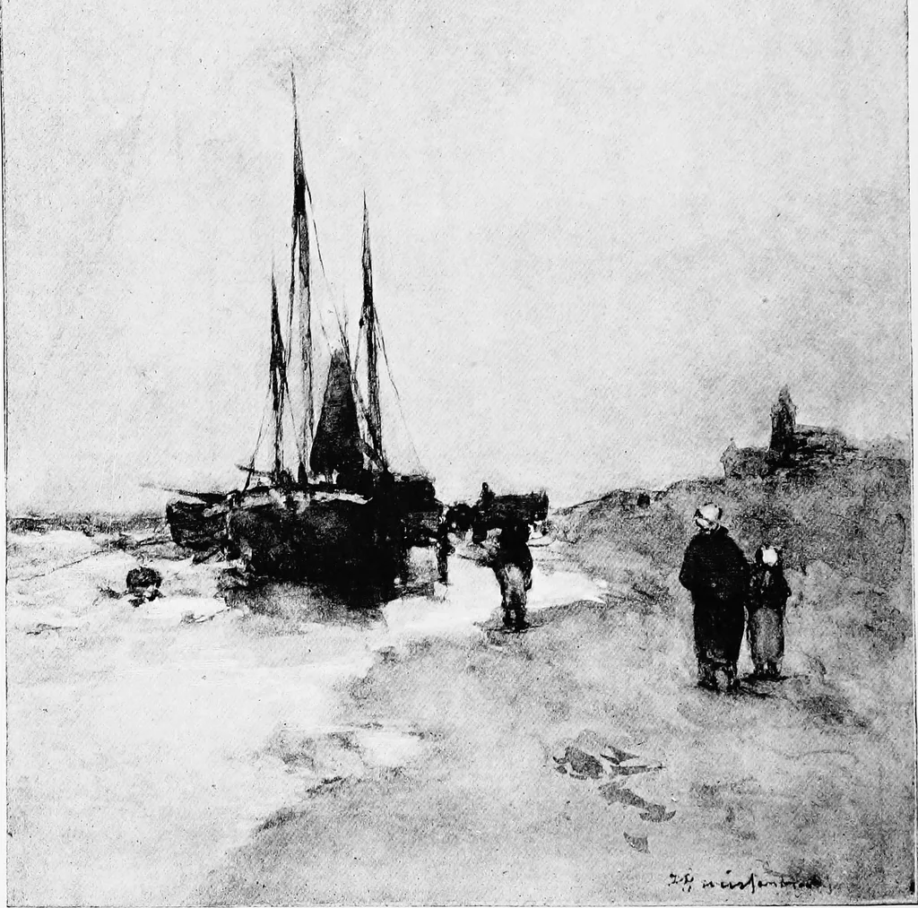 An illustration from Dutch painters of the nineteenth century. With biographical notices, 1898, leaf 177