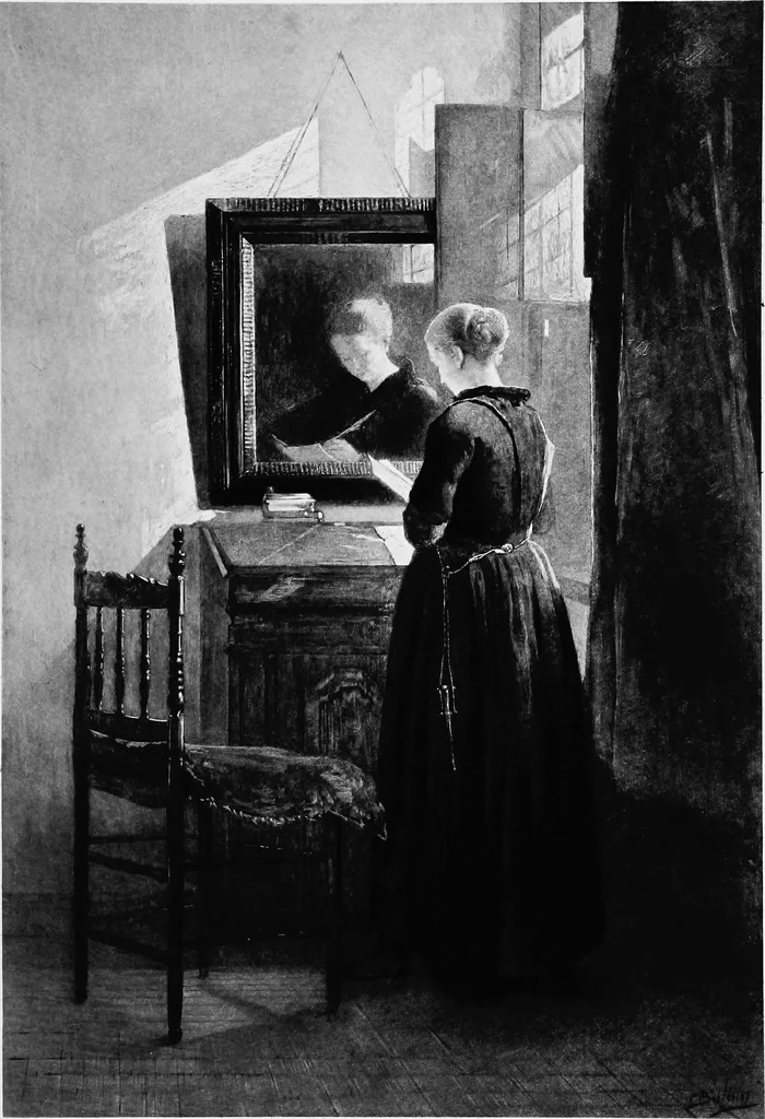 An illustration from Dutch painters of the nineteenth century. With biographical notices, 1898, leaf 272