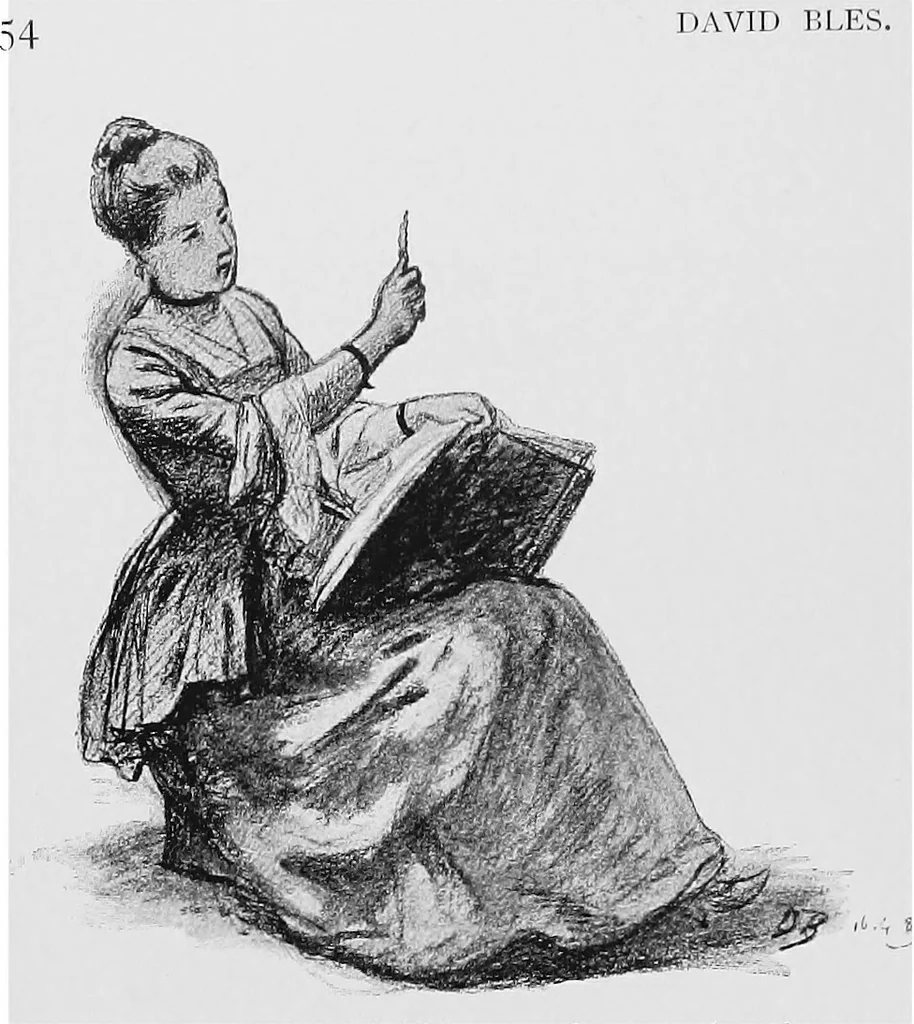 An illustration from Dutch painters of the nineteenth century. With biographical notices, 1898, leaf 93