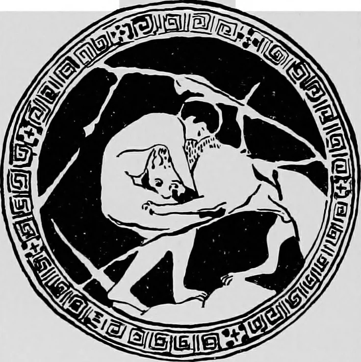 An illustration from The Greek painters' art, 1905, leaf 165