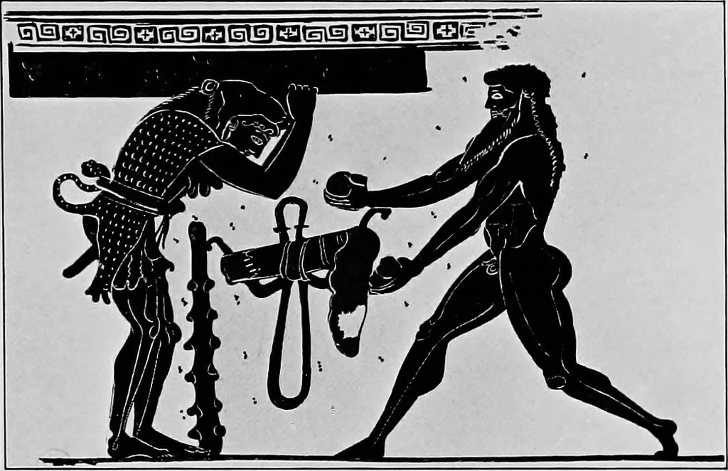 An illustration from The Greek painters' art, 1905, leaf 166