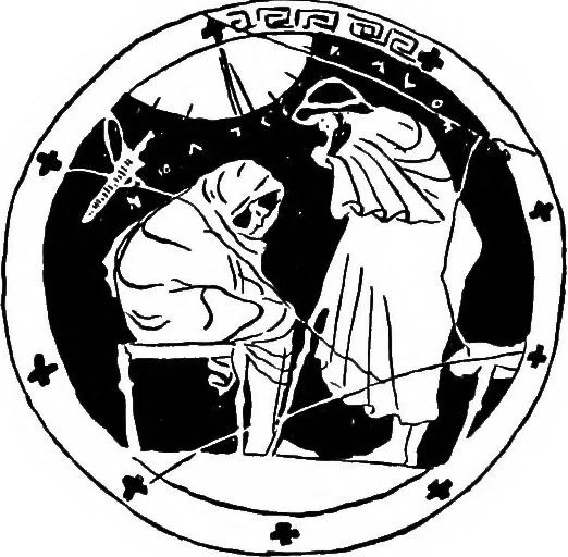 An illustration from The Greek painters' art, 1905, leaf 174