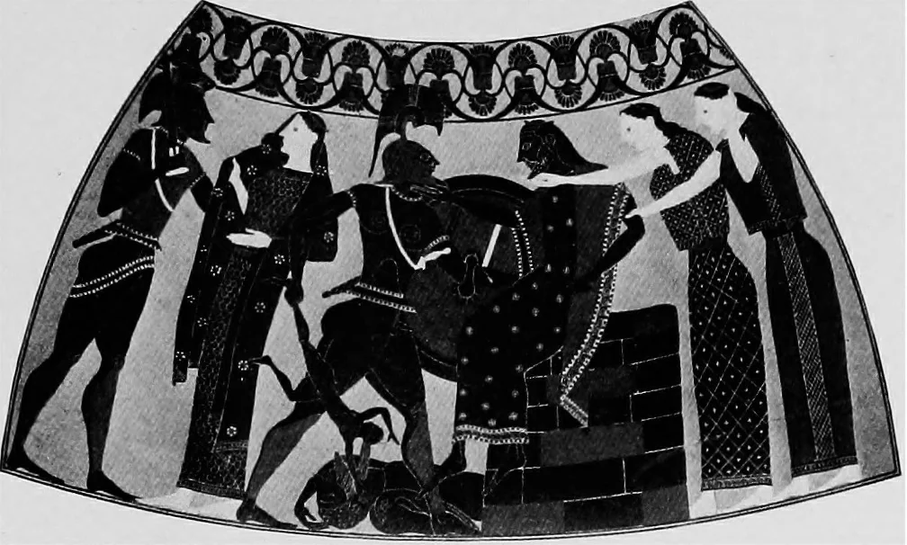 An illustration from The Greek painters' art, 1905, leaf 182