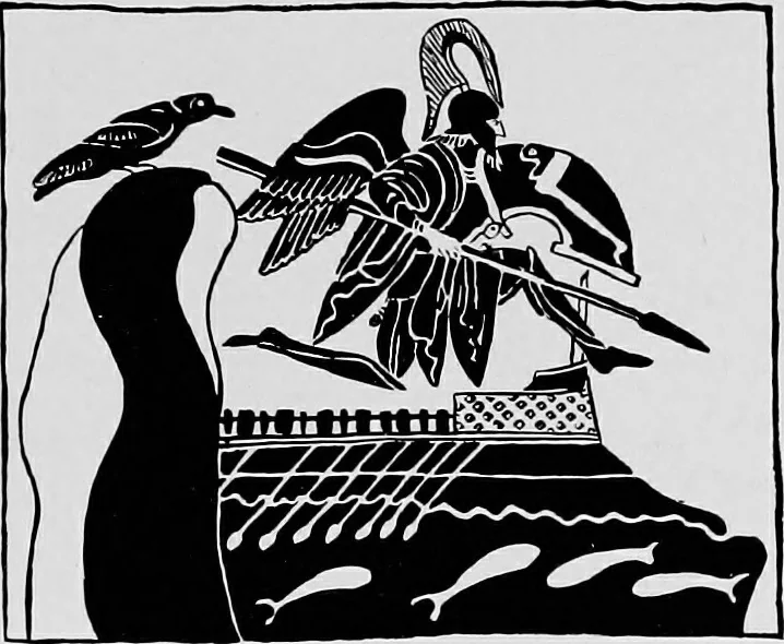 An illustration from The Greek painters' art, 1905, leaf 184