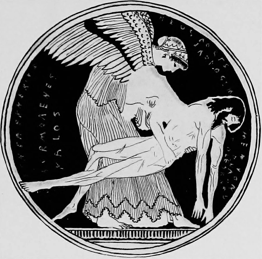 An illustration from The Greek painters' art, 1905, leaf 202
