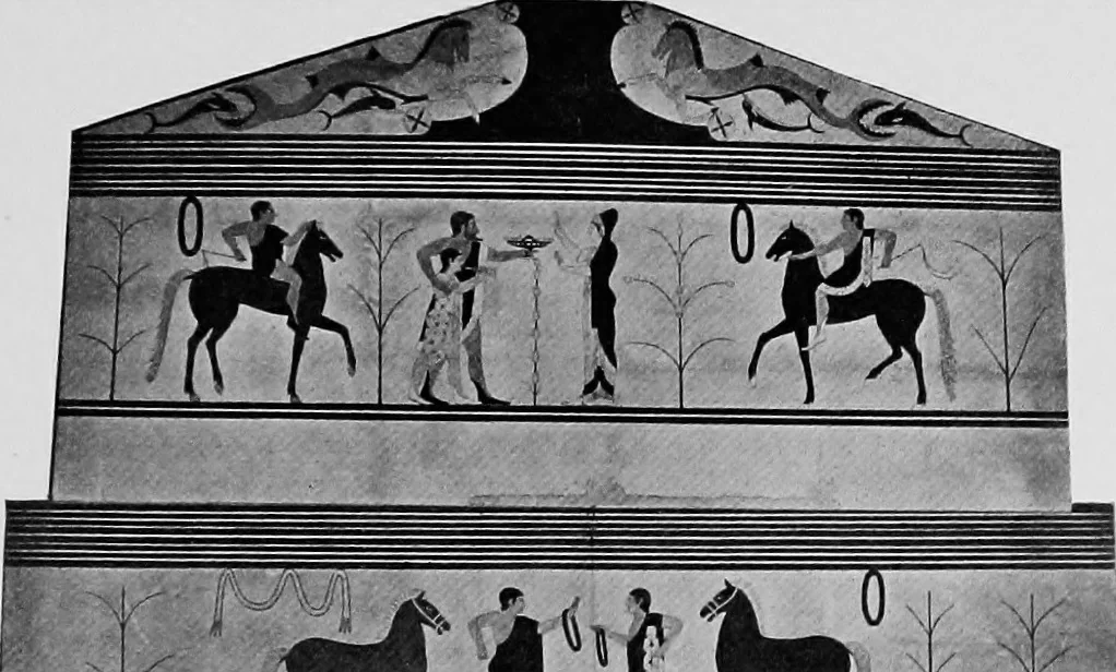 An illustration from The Greek painters' art, 1905, leaf 316