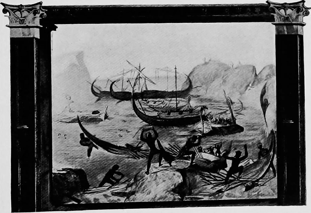 An illustration from The Greek painters' art, 1905, leaf 332