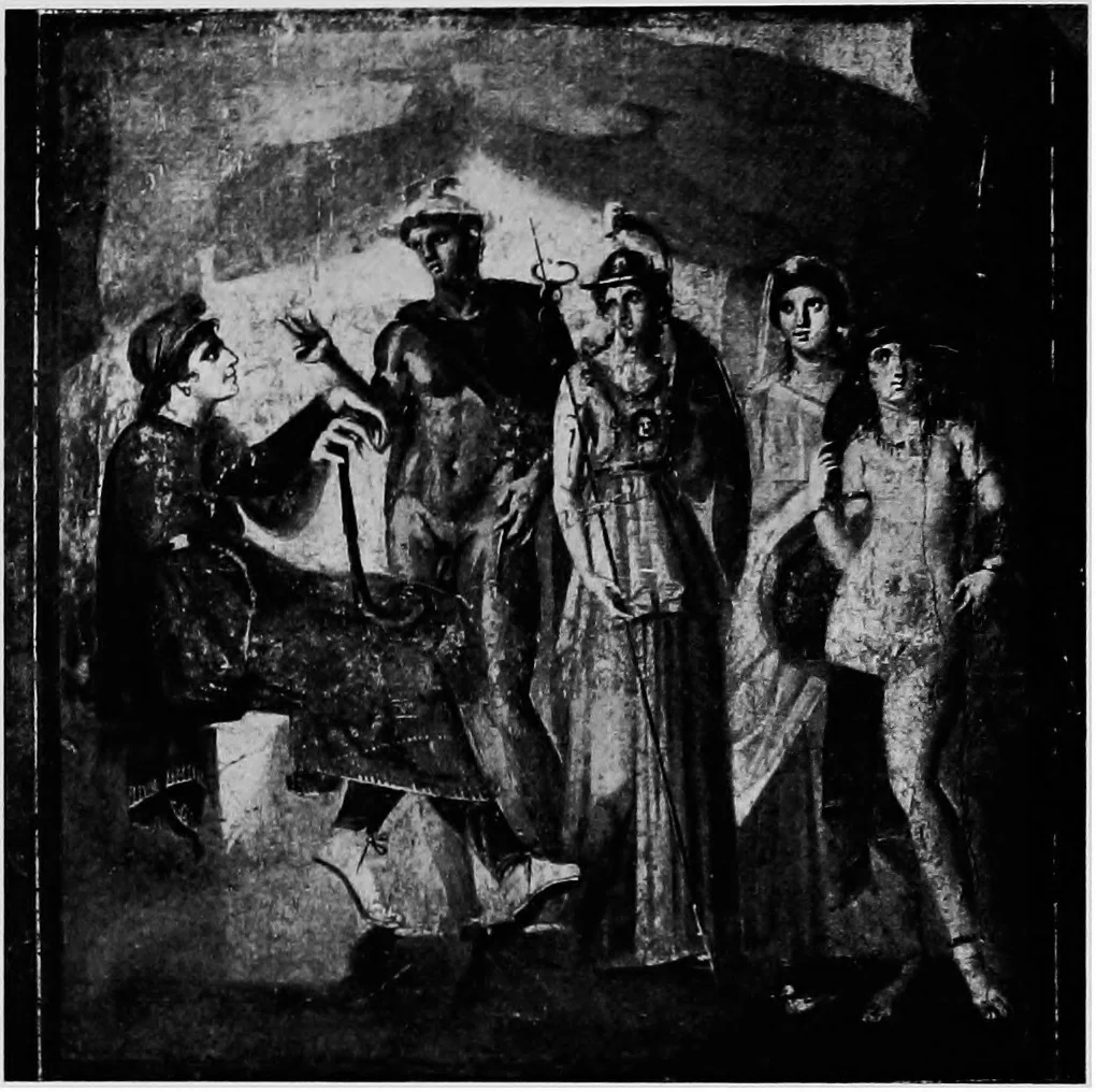 An illustration from The Greek painters' art, 1905, leaf 357