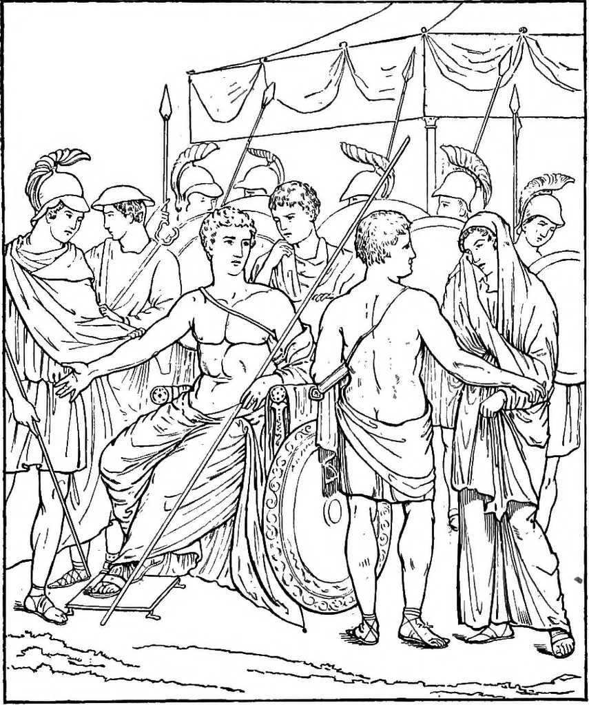 An illustration from The Greek painters' art, 1905, leaf 358