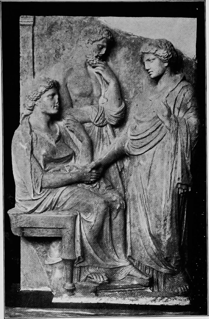 An illustration from The Greek painters' art, 1905, leaf 94