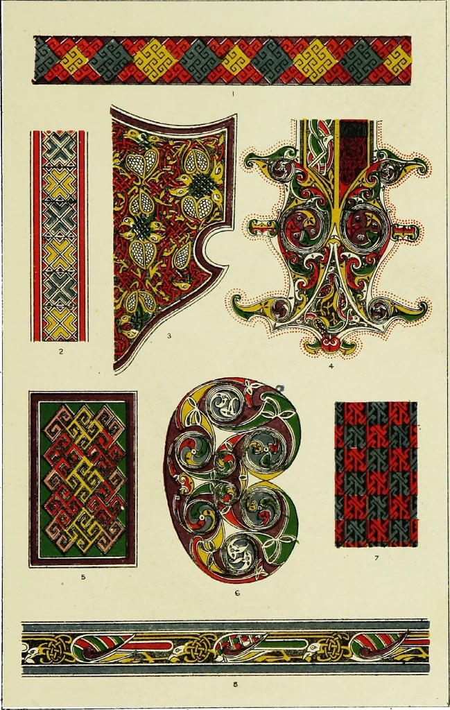 An illustration from The art of illuminating as practised in Europe from the earliest times, 1860, leaf 110