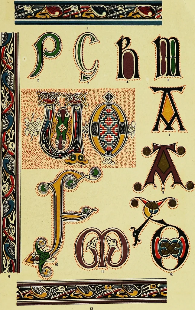 An illustration from The art of illuminating as practised in Europe from the earliest times, 1860, leaf 112