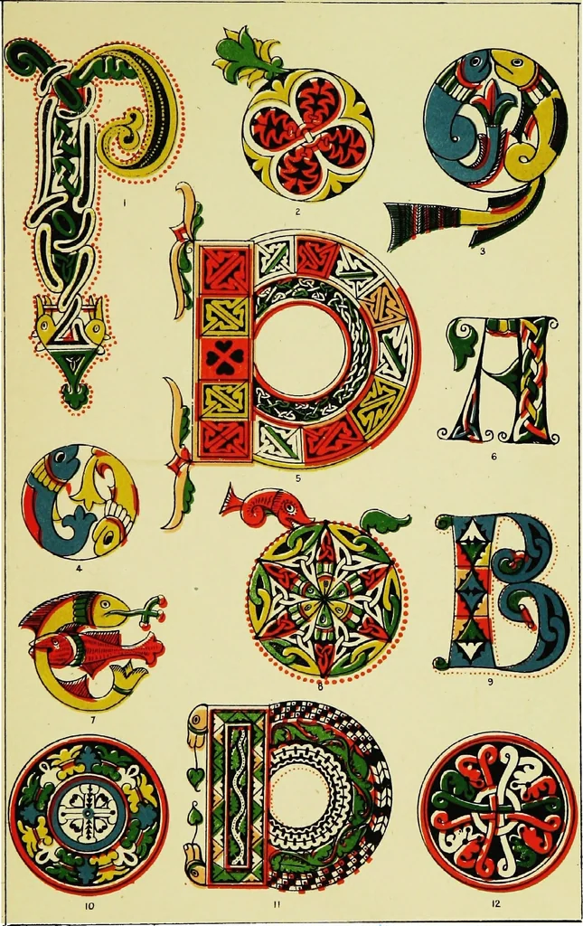 An illustration from The art of illuminating as practised in Europe from the earliest times, 1860, leaf 116