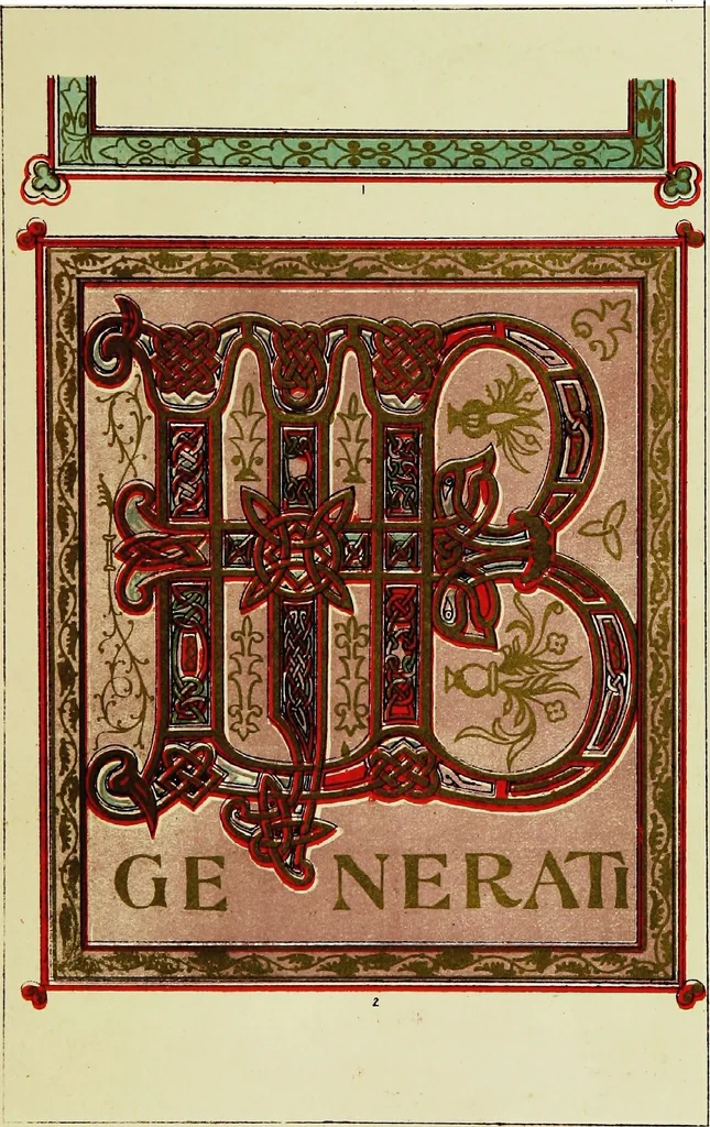 An illustration from The art of illuminating as practised in Europe from the earliest times, 1860, leaf 126