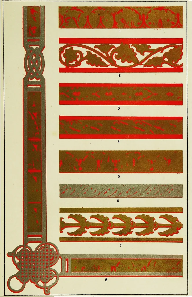 An illustration from The art of illuminating as practised in Europe from the earliest times, 1860, leaf 134