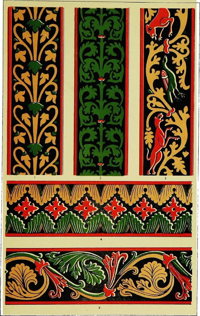 An illustration from The art of illuminating as practised in Europe from the earliest times, 1860, leaf 144