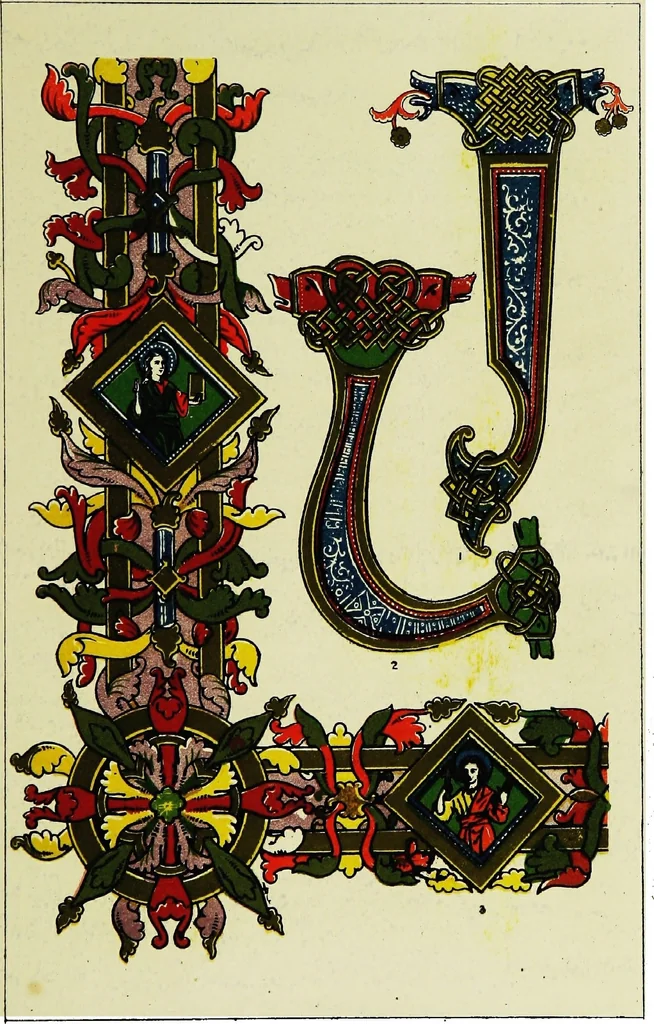 An illustration from The art of illuminating as practised in Europe from the earliest times, 1860, leaf 146