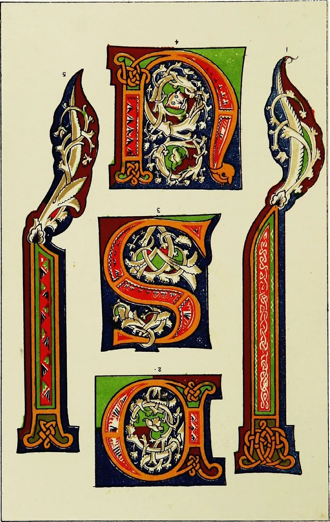 An illustration from The art of illuminating as practised in Europe from the earliest times, 1860, leaf 152