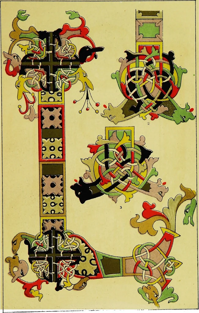 An illustration from The art of illuminating as practised in Europe from the earliest times, 1860, leaf 154