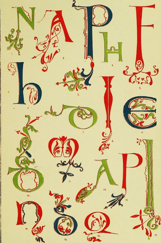 An illustration from The art of illuminating as practised in Europe from the earliest times, 1860, leaf 158