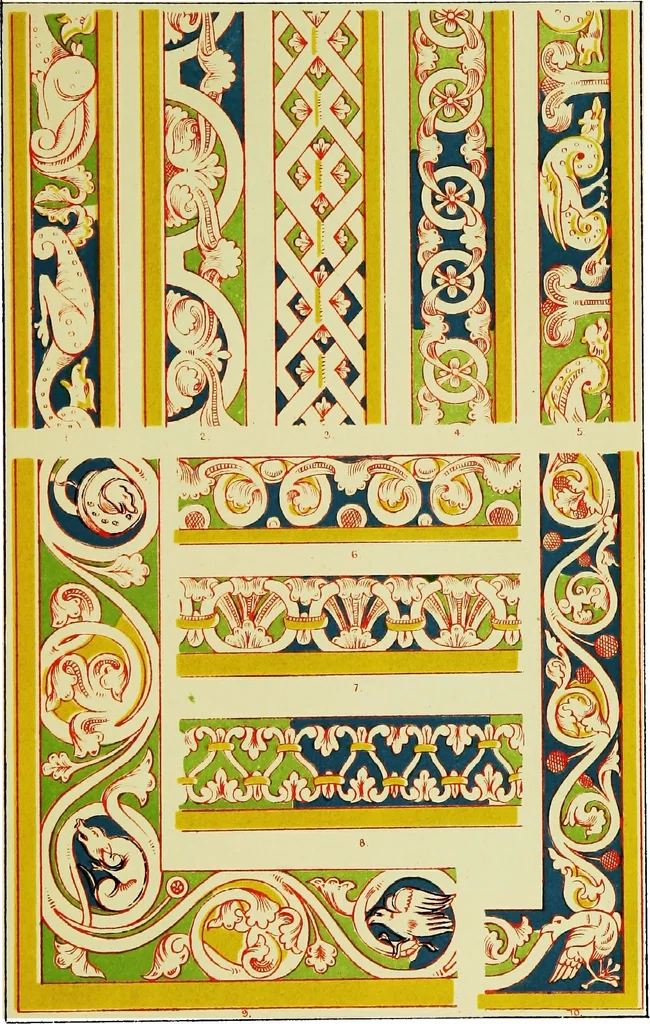 An illustration from The art of illuminating as practised in Europe from the earliest times, 1860, leaf 162