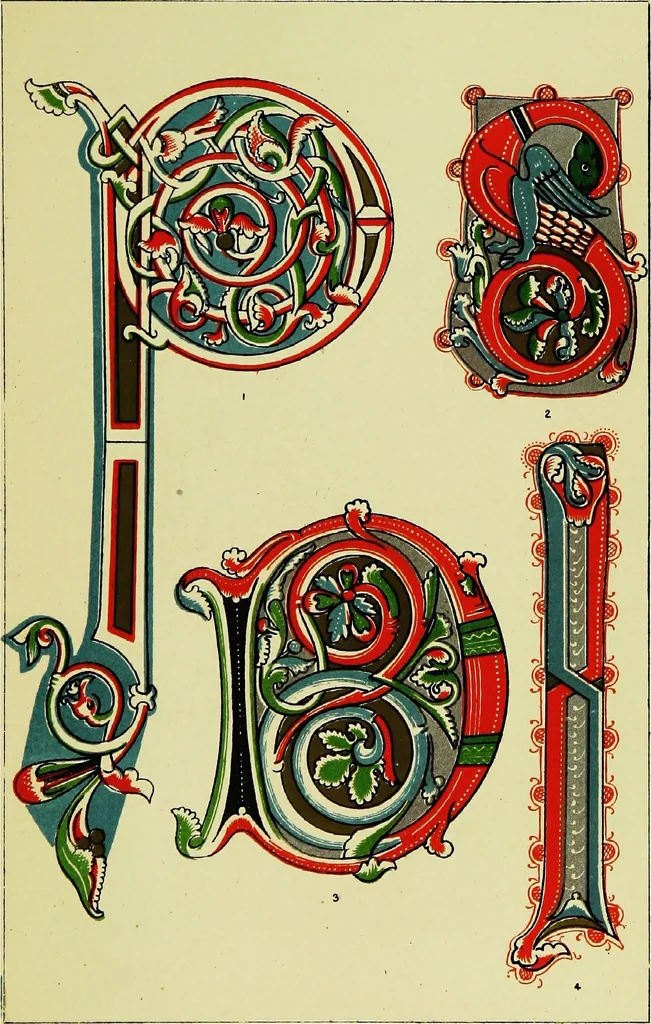 An illustration from The art of illuminating as practised in Europe from the earliest times, 1860, leaf 170