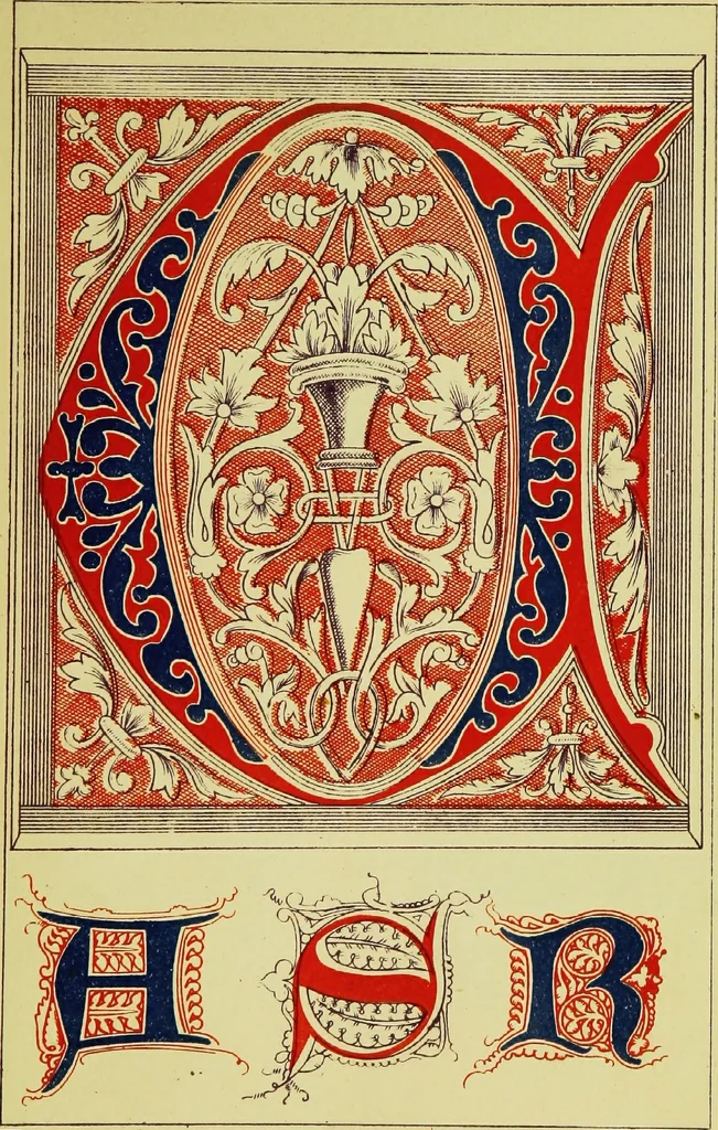 An illustration from The art of illuminating as practised in Europe from the earliest times, 1860, leaf 200