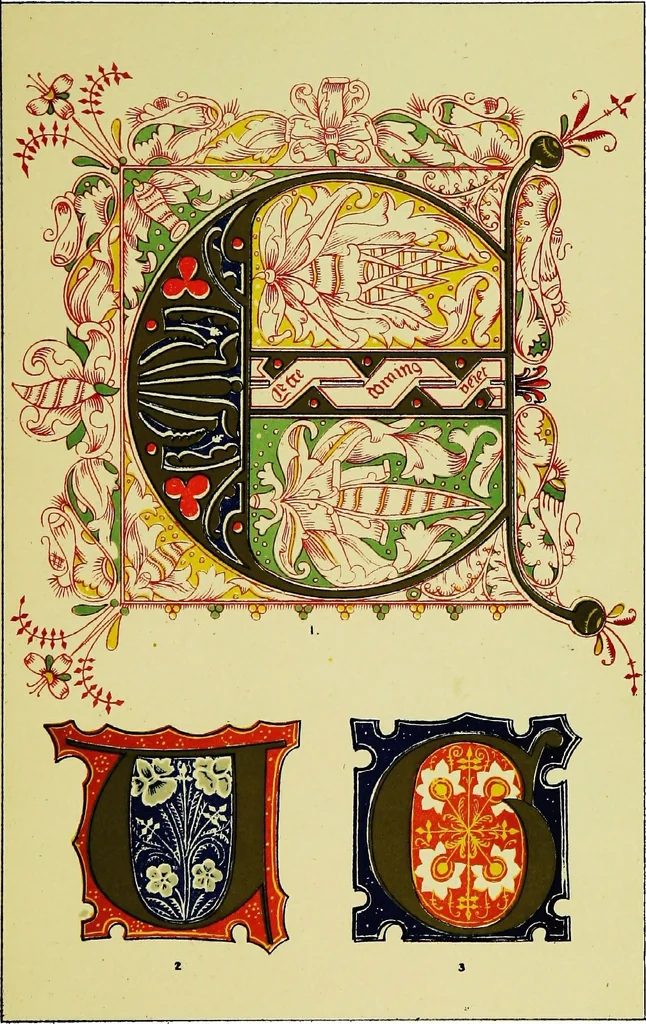 An illustration from The art of illuminating as practised in Europe from the earliest times, 1860, leaf 236