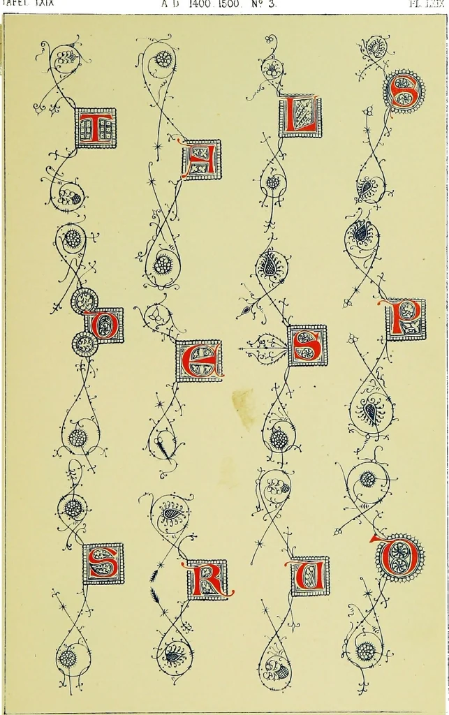An illustration from The art of illuminating as practised in Europe from the earliest times, 1860, leaf 238