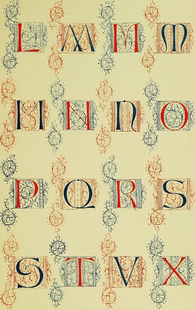 An illustration from The art of illuminating as practised in Europe from the earliest times, 1860, leaf 242