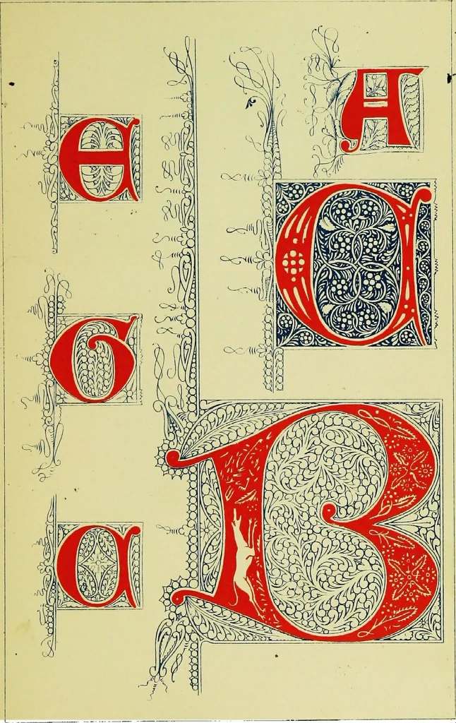 An illustration from The art of illuminating as practised in Europe from the earliest times, 1860, leaf 246