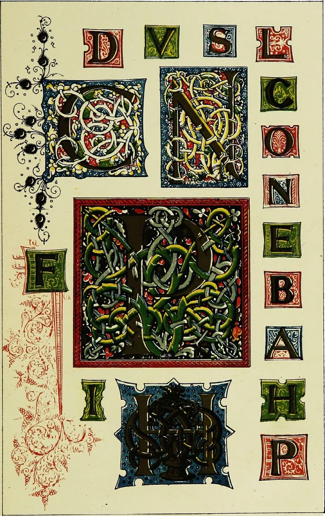 An illustration from The art of illuminating as practised in Europe from the earliest times, 1860, leaf 248