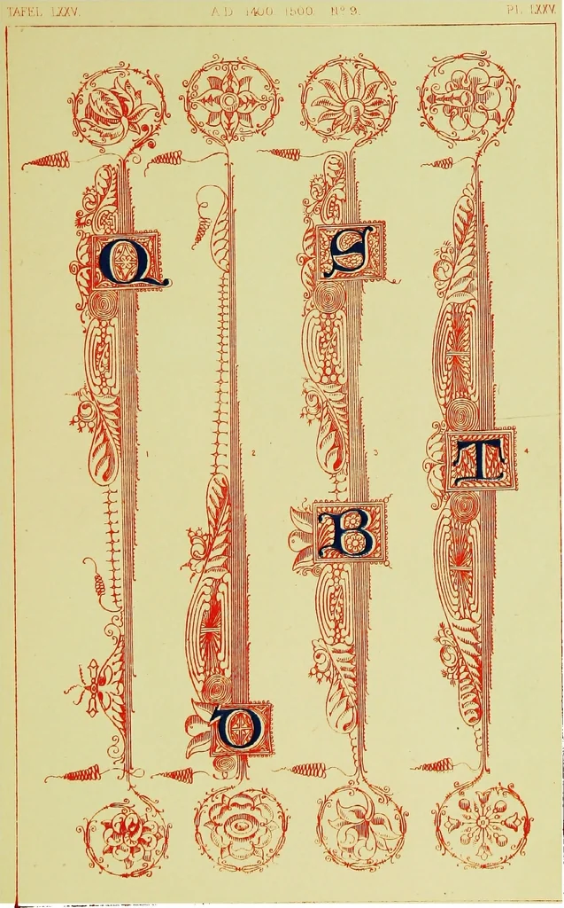 An illustration from The art of illuminating as practised in Europe from the earliest times, 1860, leaf 250