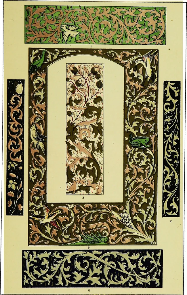 An illustration from The art of illuminating as practised in Europe from the earliest times, 1860, leaf 260