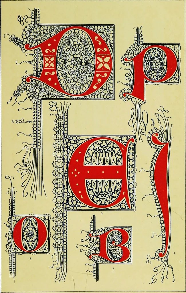 An illustration from The art of illuminating as practised in Europe from the earliest times, 1860, leaf 264