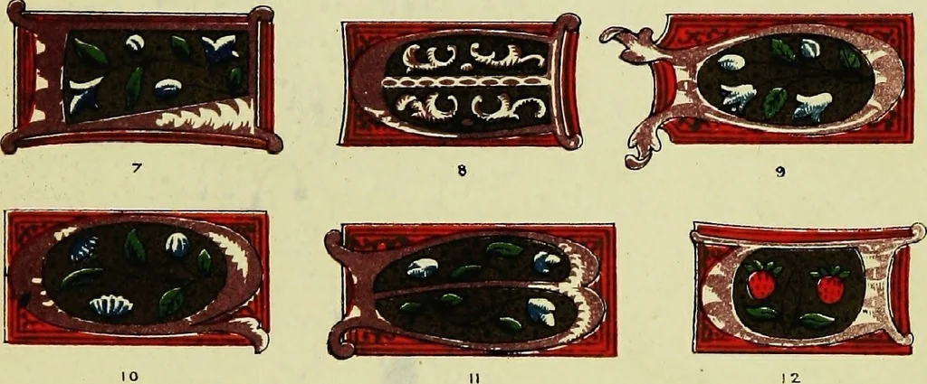 An illustration from The art of illuminating as practised in Europe from the earliest times, 1860, leaf 282