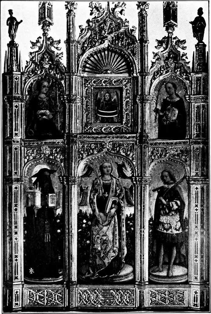 An illustration from Studies in pictures; an introduction to the famous galleries, 1907, leaf 118