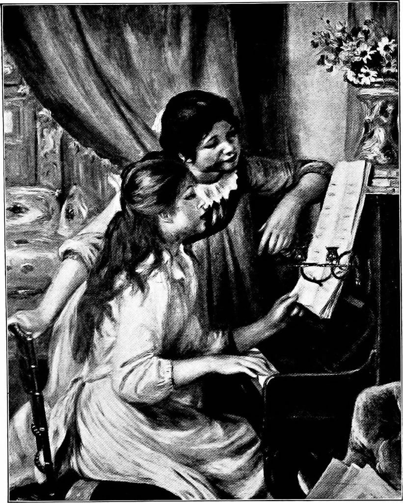 An illustration from Studies in pictures; an introduction to the famous galleries, 1907, leaf 196