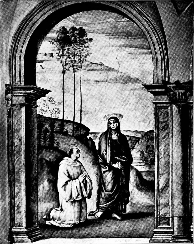 An illustration from Studies in pictures; an introduction to the famous galleries, 1907, leaf 220