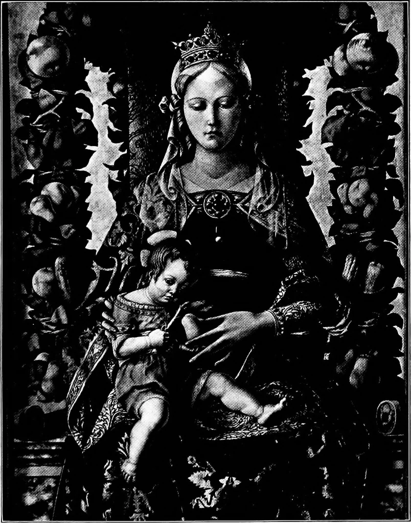 An illustration from Studies in pictures; an introduction to the famous galleries, 1907, leaf 54