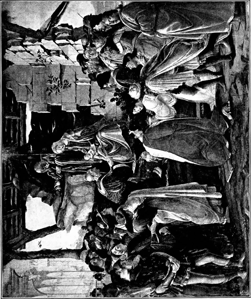 An illustration from Studies in pictures; an introduction to the famous galleries, 1907, leaf 92
