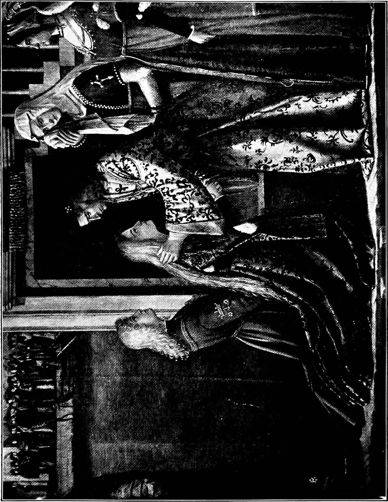 An illustration from Studies in pictures; an introduction to the famous galleries, 1907, leaf 96