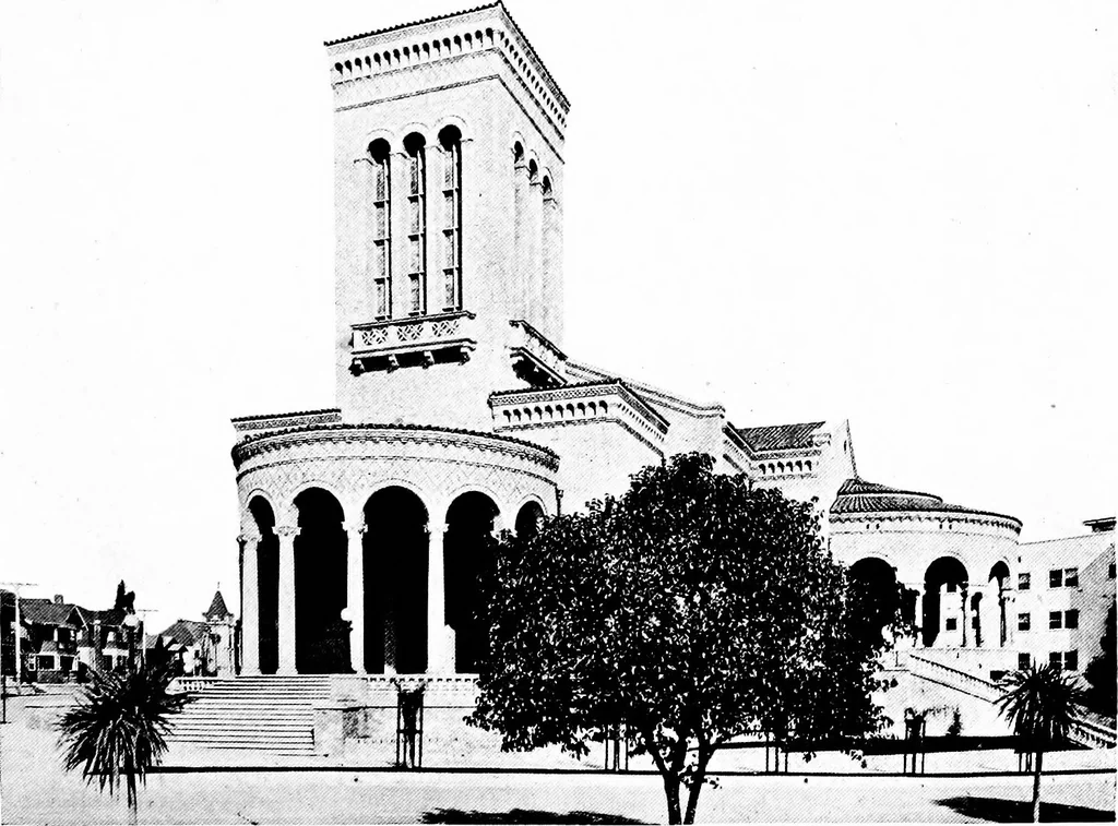 An illustration from The planning of Christian Science church edifices, 1916, leaf 12