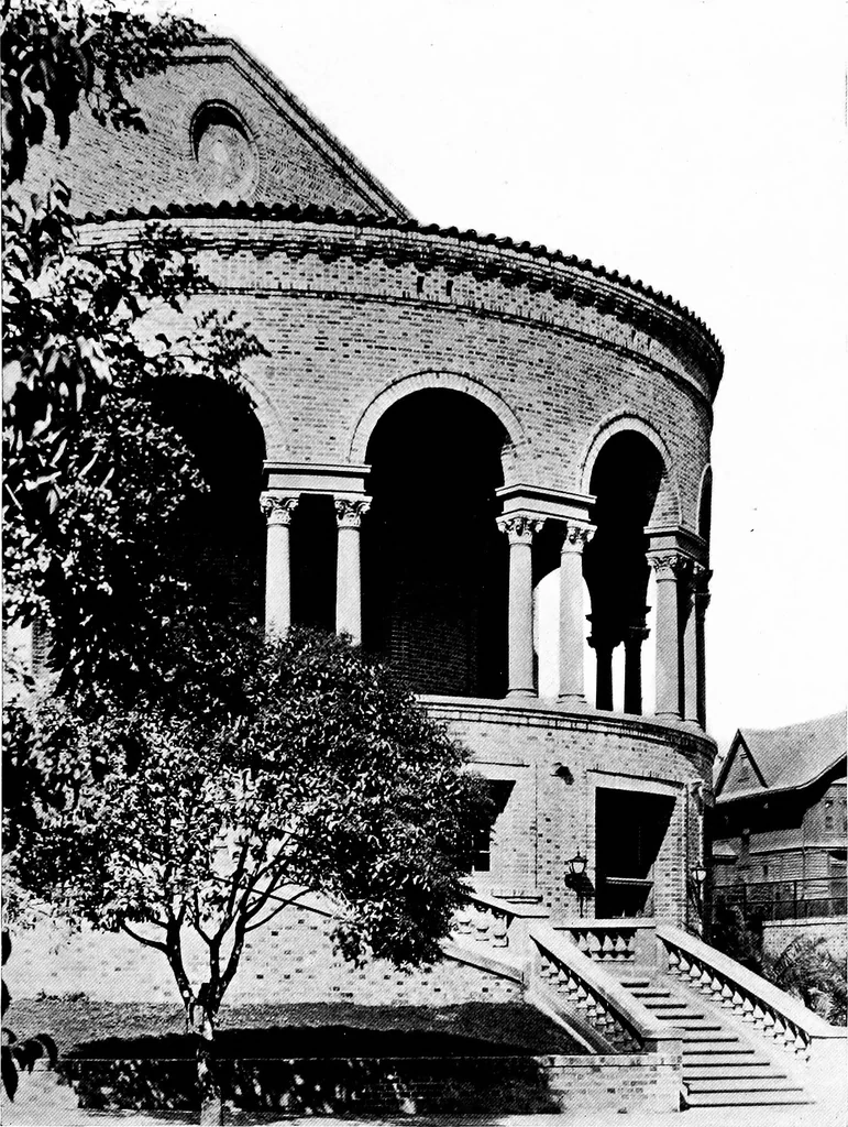 An illustration from The planning of Christian Science church edifices, 1916, leaf 14