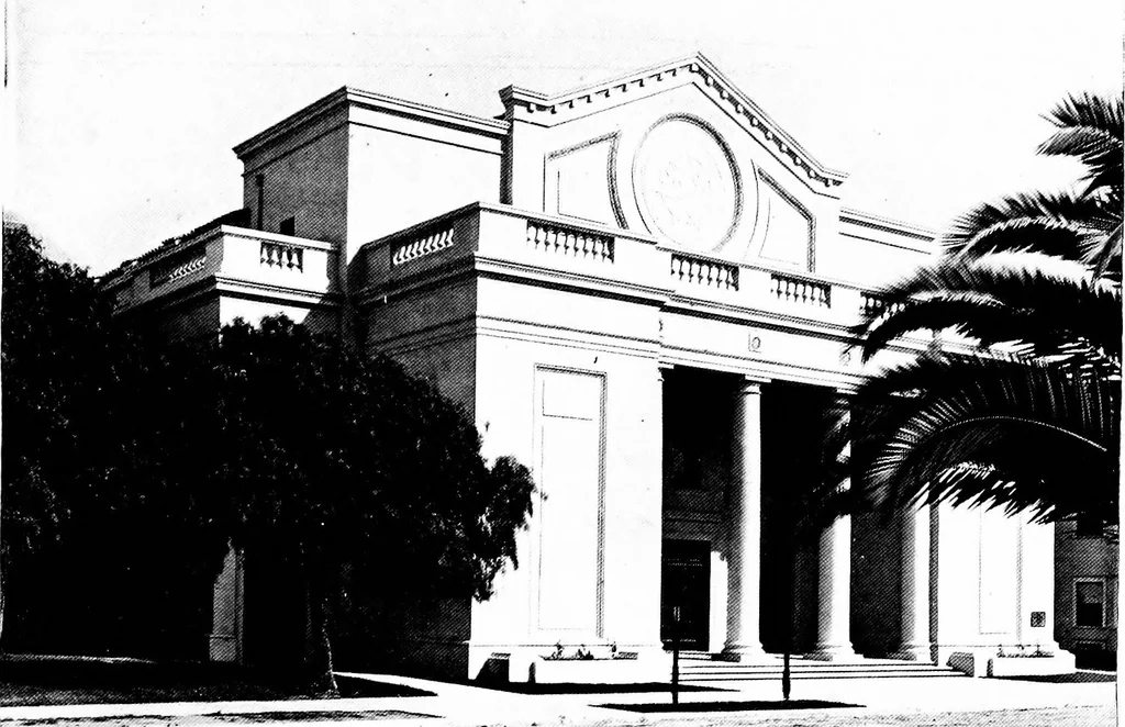An illustration from The planning of Christian Science church edifices, 1916, leaf 24