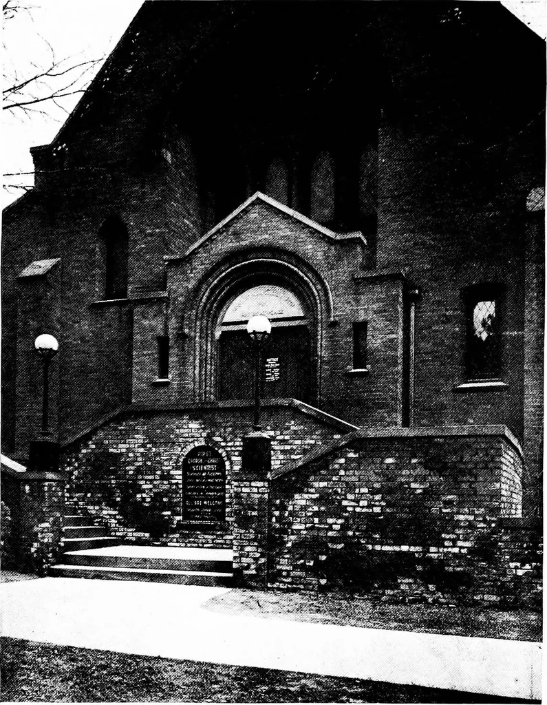 An illustration from The planning of Christian Science church edifices, 1916, leaf 35