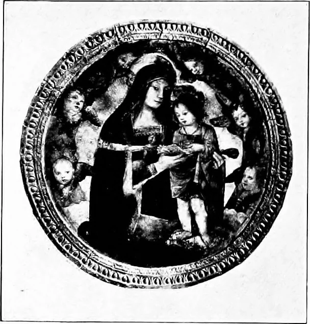 An illustration from Pictures and their painters; the history of painting, 1907, leaf 107