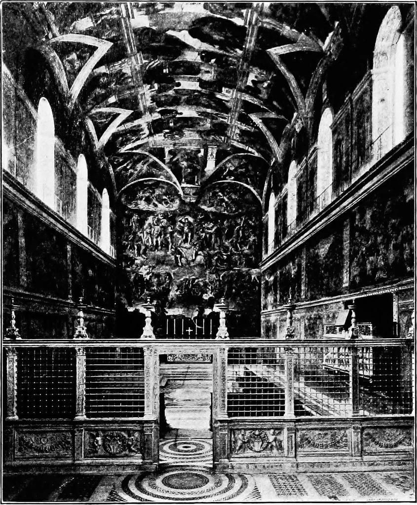 An illustration from Pictures and their painters; the history of painting, 1907, leaf 108